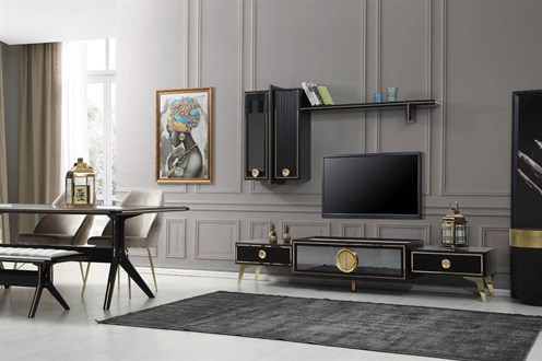 Golden HomeGolden Home Komano Bentley Duvar Tv Ünitesi l Golden Home Tv Sehpaları I Modelleri ve Fiyatları 